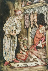 Illustrazioni natalizie, da «The Night Before Christmas» di Clement C. Moore, 1931